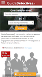 Mobile Screenshot of guidedetectives.fr